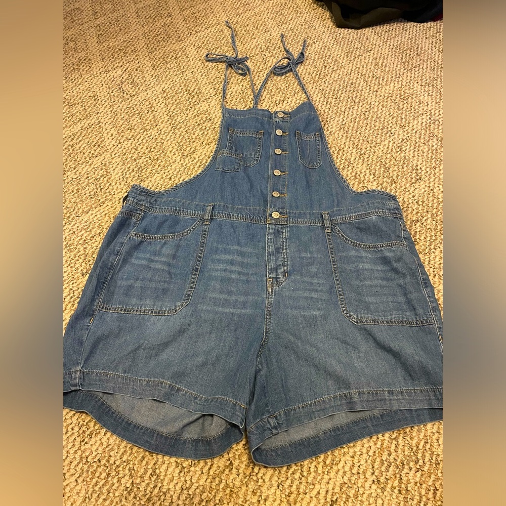 Torrid Overall Shorts